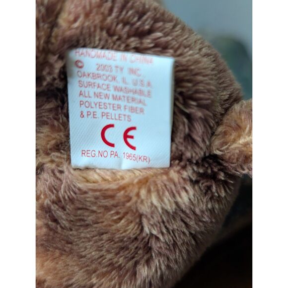 Pappa the Bear – TY Beanie Baby – MWMT – 2004 – Retired – “Dad” Tie - Picture 3 of 3